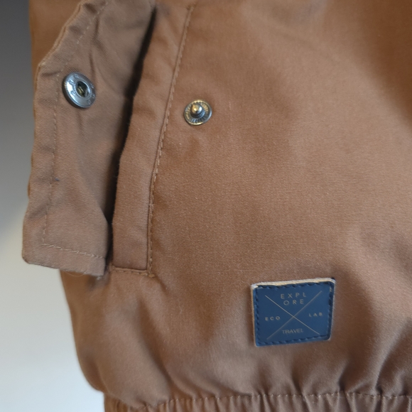 Brown Kids Jacket - Picture 3 of 5